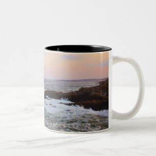 Caneca De Café Em Dois Tons Cabeça e opinião de Portland a Oceano Atlântico