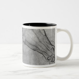 Caneca De Café Em Dois Tons Cabeças dos cavalos, o do álbum de Vallardi