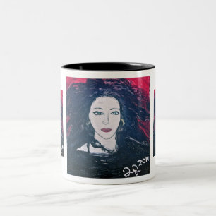 CANECA DE CAFÉ EM DOIS TONS CABELO SELVAGEM REINO UNIDO