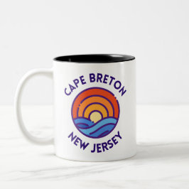 Caneca De Café Em Dois Tons Cabo Breton