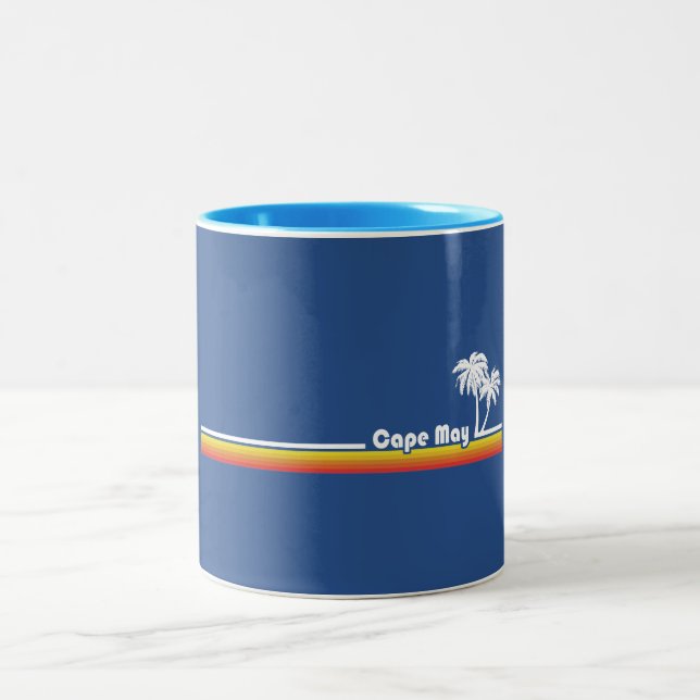 Caneca De Café Em Dois Tons Cabo May, Nova Jersey (Centro)