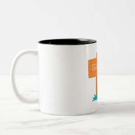 Caneca De Café Em Dois Tons Caça aos Ovos