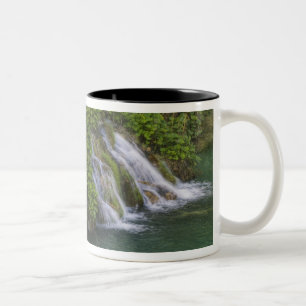 Caneca De Café Em Dois Tons Cachoeira, Parque Nacional dos Lagos de Plitvice e