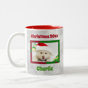 Caneca De Café Em Dois Tons Cachorro Cachorro Cachorro Cachorro Pet Foto Keeps