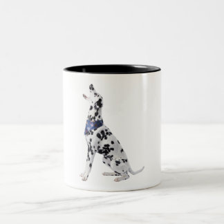 Caneca De Café Em Dois Tons Cachorro Dalmático