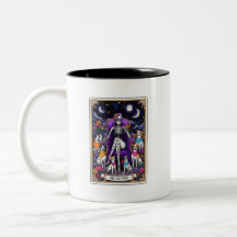 Cachorro Mãe Tarot Coffee Mug