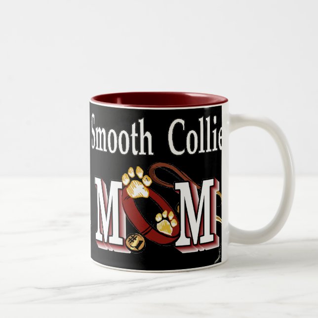 Caneca De Café Em Dois Tons Cachorro Suave Mães Presentes (Direita)