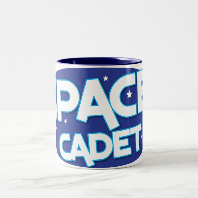 CANECA DE CAFÉ EM DOIS TONS CADETE DO ESPAÇO (Centro)