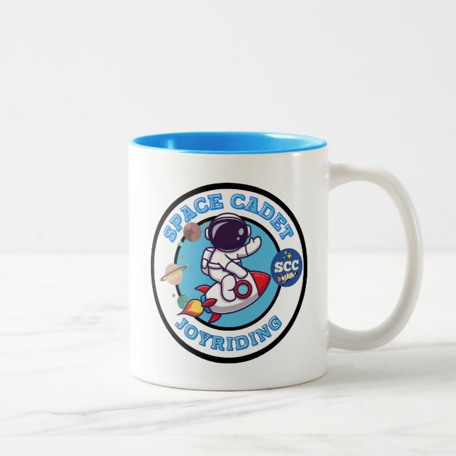 Caneca De Café Em Dois Tons Cadete Espacial - Joyride (Direita)