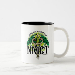 Caneca De Café Em Dois Tons Caduceus de NMCT