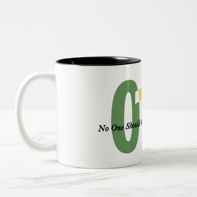 Caneca De Café Em Dois Tons Café (Esquerda)
