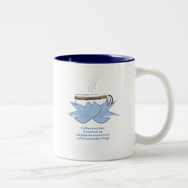 Caneca De Café Em Dois Tons café (Direita)