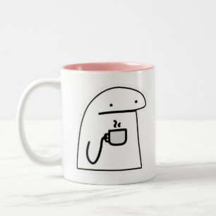 Caneca De Café Em Dois Tons café