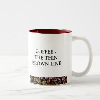 CANECA DE CAFÉ EM DOIS TONS CAFÉ A LINHA MARROM FINA
