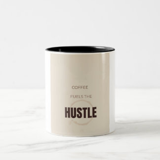 Caneca De Café Em Dois Tons Café Alimenta A Azáfama Motivacional Amante Do Caf