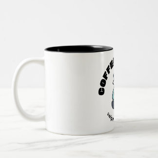 Caneca De Café Em Dois Tons Café Badger
