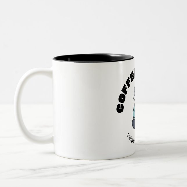 Caneca De Café Em Dois Tons Café Badger (Esquerda)