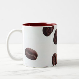 Caneca De Café Em Dois Tons Café Bean - Mug