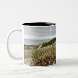 Caneca De Café Em Dois Tons Café Bluff da Ilha Block e Tea Mug