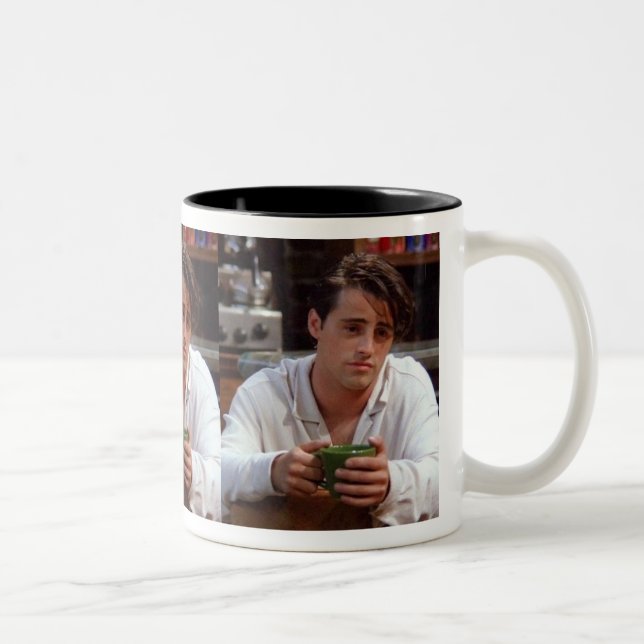 Caneca De Café Em Dois Tons Café Bonito Sip em Estilo com Amigos (Direita)