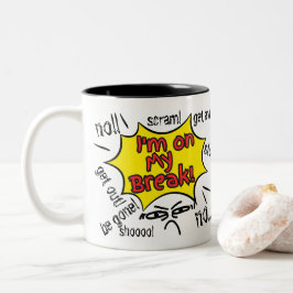 Caneca De Café Em Dois Tons Café Break