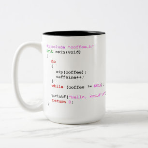 Caneca De Café Em Dois Tons Café.c