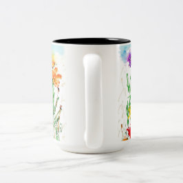 Caneca De Café Em Dois Tons Café Cup Lovitude "Highwood Wildflower"