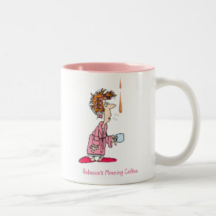 Caneca De Café Em Dois Tons Café da Manhã Personalizado