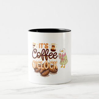 Caneca De Café Em Dois Tons Café da tarde