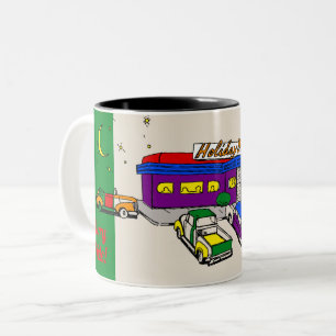 Caneca De Café Em Dois Tons Café De Dois Toners