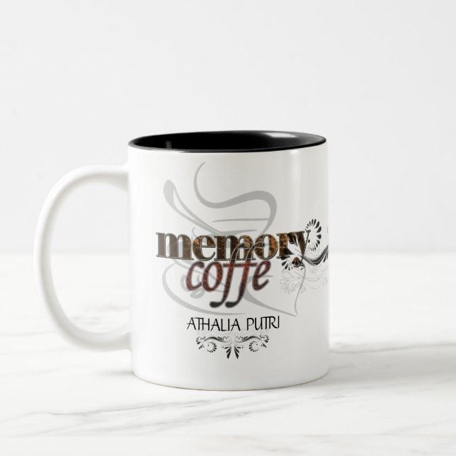 Caneca De Café Em Dois Tons Café DE MEMÓRIA (Esquerda)
