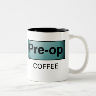 CANECA DE CAFÉ EM DOIS TONS CAFÉ DE PRE-OP