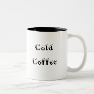 Caneca De Café Em Dois Tons Café frio