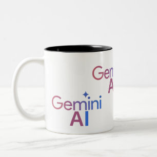Caneca De Café Em Dois Tons café gemini