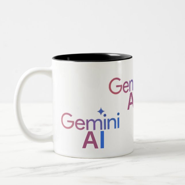 Caneca De Café Em Dois Tons café gemini (Esquerda)