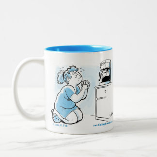 Caneca De Café Em Dois Tons Café Glorioso