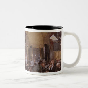 Caneca De Café Em Dois Tons Café Griensteidl, Viena, 1890