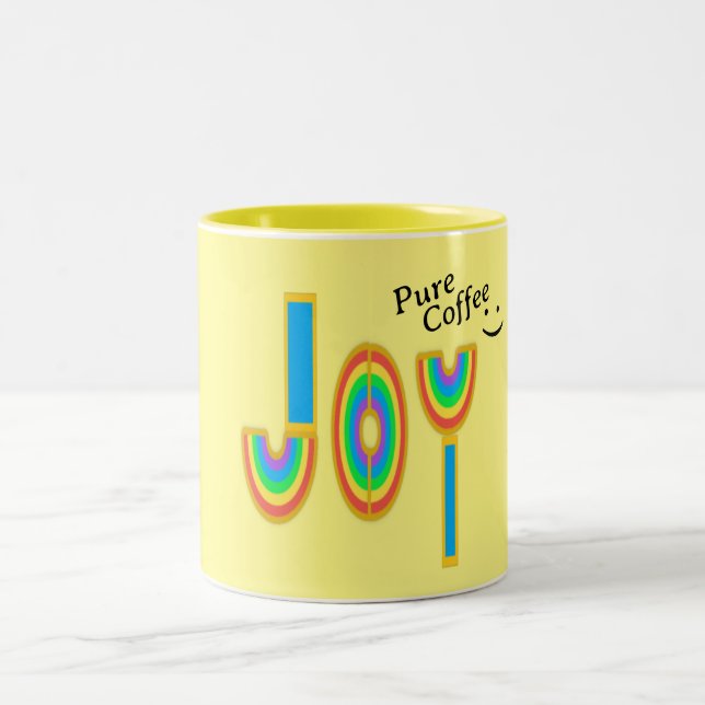 Caneca De Café Em Dois Tons Café Joy (Centro)