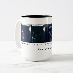Caneca De Café Em Dois Tons Café Lamer : Caneca Orion Meu Gato