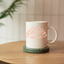 Café Lotus Flower Mug 11 onças