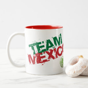 Caneca De Café Em Dois Tons Café mexicano Mug - Taza de Cafe Mexicano