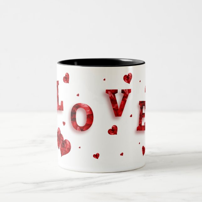 Caneca De Café Em Dois Tons Café Mug - Amor (Centro)