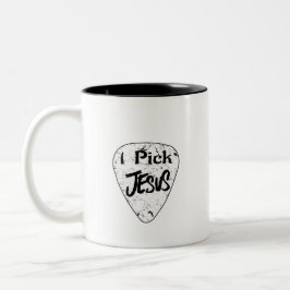 Caneca De Café Em Dois Tons Café Mug " Eu Escolho Jesus"