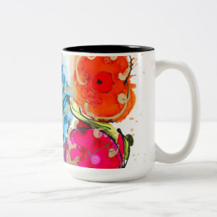 Caneca De Café Em Dois Tons Café Mug Lovitude Winking