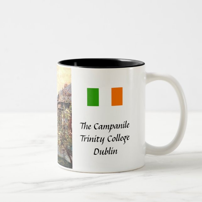 Caneca De Café Em Dois Tons Café Mug - Trinity College, Dublin (Direita)