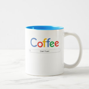 Caneca De Café Em Dois Tons Café No Google Font