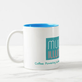 Caneca De Café Em Dois Tons Café: Pais de colocação em movimento da caneca dos