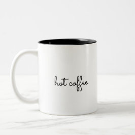 Caneca De Café Em Dois Tons café quente