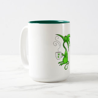 Caneca De Café Em Dois Tons Café recursivo
