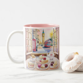 Caneca De Café Em Dois Tons Café Tea Cake Delicious Desserts de Londres